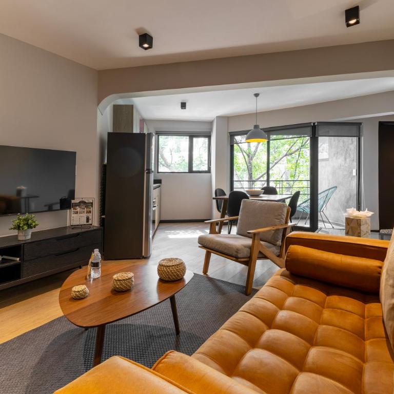 Capitalia Condesa Escandon - Deluxe Apartment, 1 Bedroom, Balcony - 24