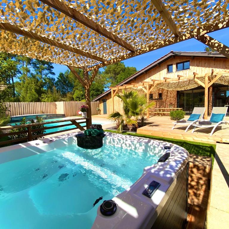 Villa Pins&Spa Piscine Jacuzzi Petanque Ping-pong - Villa con piscina privada - 1
