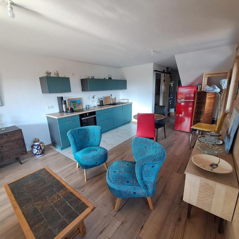 Maison d'hôtes des Bassins d'Oche - Appartement 1 Chambre avec Terrasse - 2