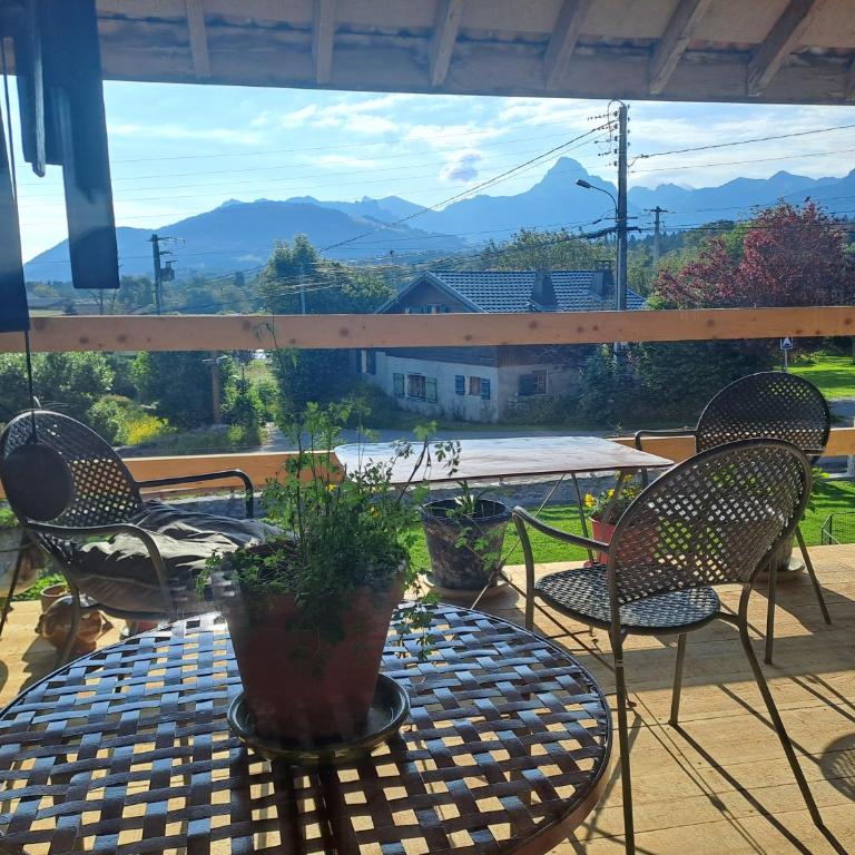 Maison d'hôtes des Bassins d'Oche - Appartement 1 Chambre avec Terrasse - 1