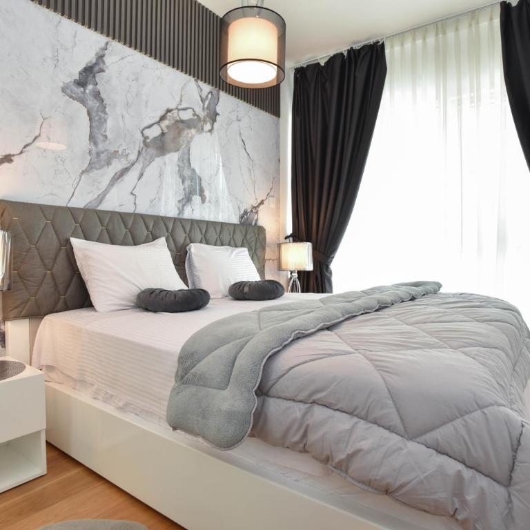 Luxury one bedroom apartment in beachfront apart Hotel - Apartman sa 1 Spavaćom Sobom - 9