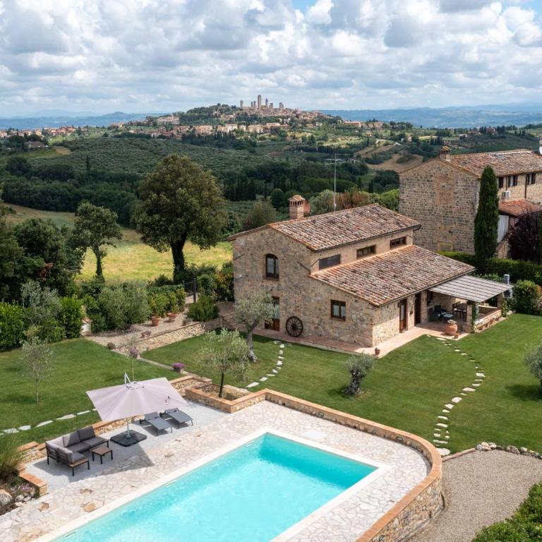 Il Fienile di Pescille - San Gimignano - Villa con Piscina Privata - 1