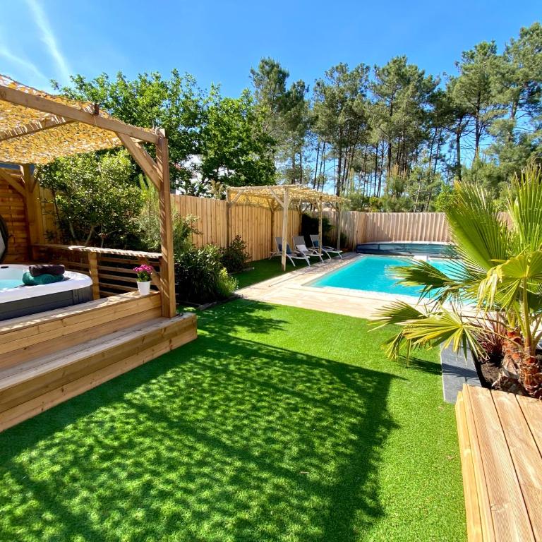 Villa Pins&Spa Piscine Jacuzzi Petanque Ping-pong - Villa con piscina privada - 29