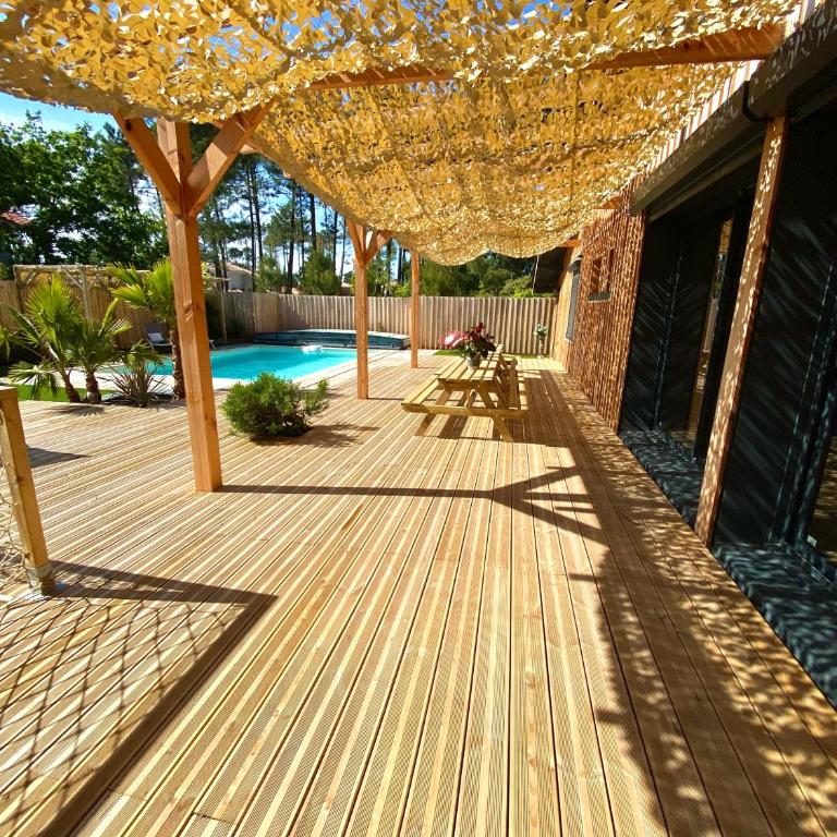 Villa Pins&Spa Piscine Jacuzzi Petanque Ping-pong - Villa con piscina privada - 31