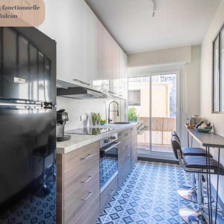 Divine Idylle Central Vieux-Port Terrasse Clim - Superior Apartment mit 1 Schlafzimmer und Balkon - 9