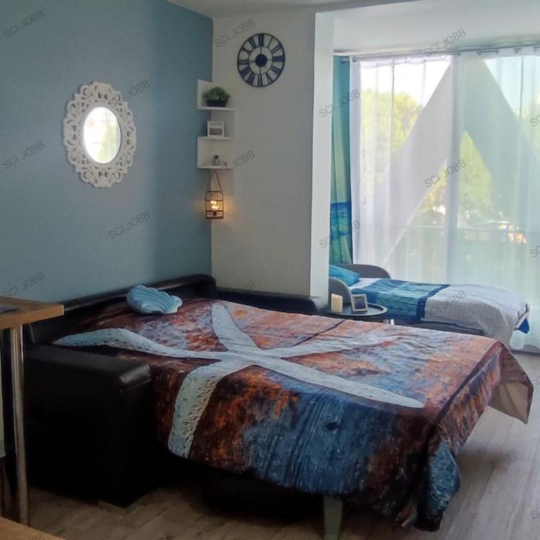 Très beau Studio près de la Plage - Monolocale con Divano-Letto - 8
