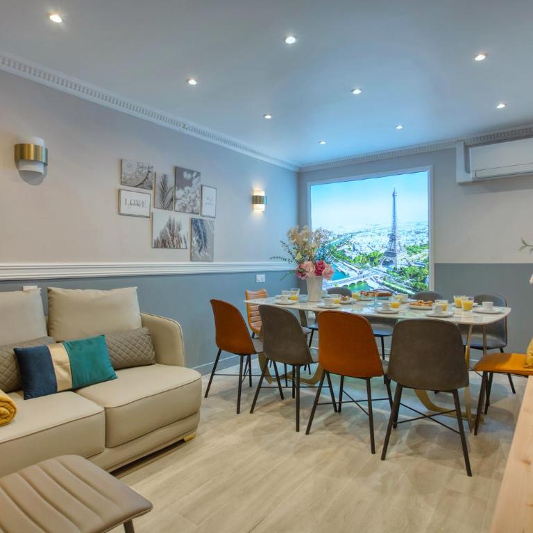 Elegant Triplex in Paris - Ideal for 10 - Aircon - Appartement - 54