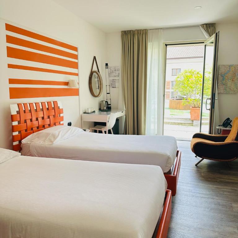 Hotel Al Campanile - Luxury Suites & Apartments - Camera Doppia con Letti Singoli - 3