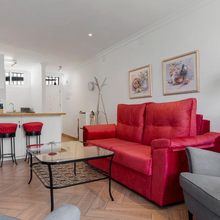 Sunny apartment in the Center, 5 min. from the Beach - Apartamento de 1 dormitorio con vistas al jardín - 17