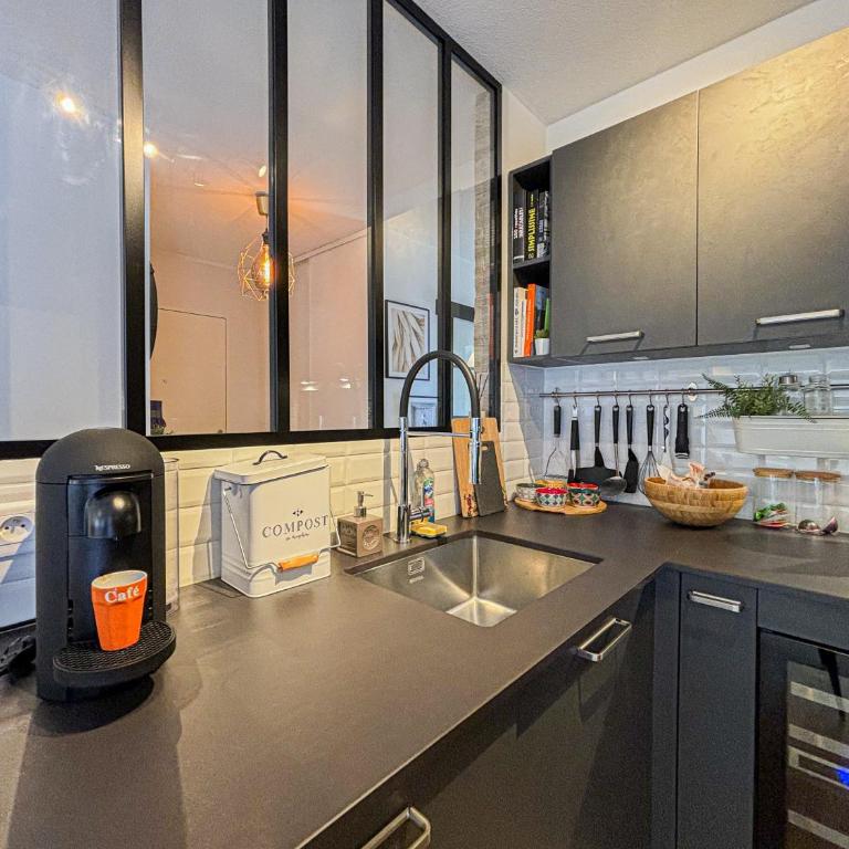 Canta Galet - Wifi, AC, Parking, 4pers - Appartement 2 Chambres - 35