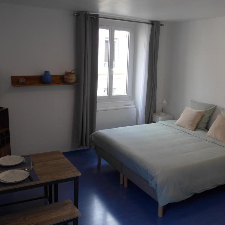 Studio 27m2 centre-ville - Studio Lit Queen-Size - 1