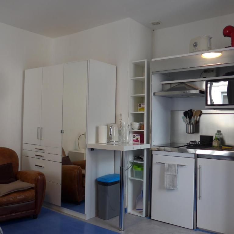 Studio 27m2 centre-ville - Studio Lit Queen-Size - 7
