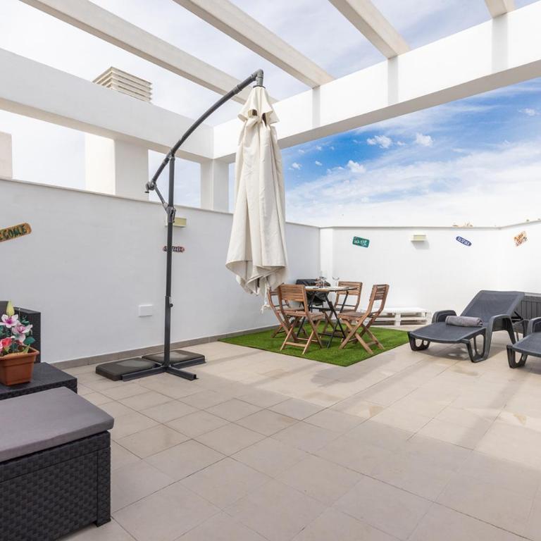 Estepona terrace, parking & pool Apartment - Apartamento de 1 dormitorio - 26