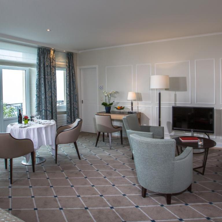 Hôtel de la Paix Lausanne - Suite mit Seeblick - 2