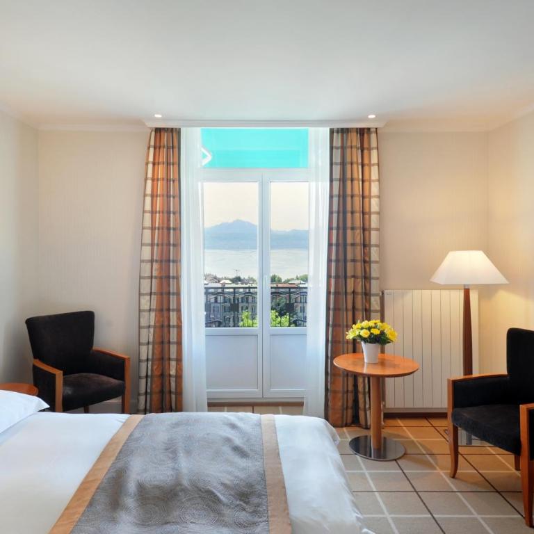 Hôtel de la Paix Lausanne - Doppelzimmer mit Seeblick - 6