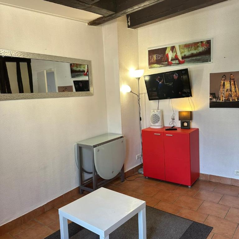 Gîtes Place Plumereau de Tours - One-Bedroom Apartment with View - 8