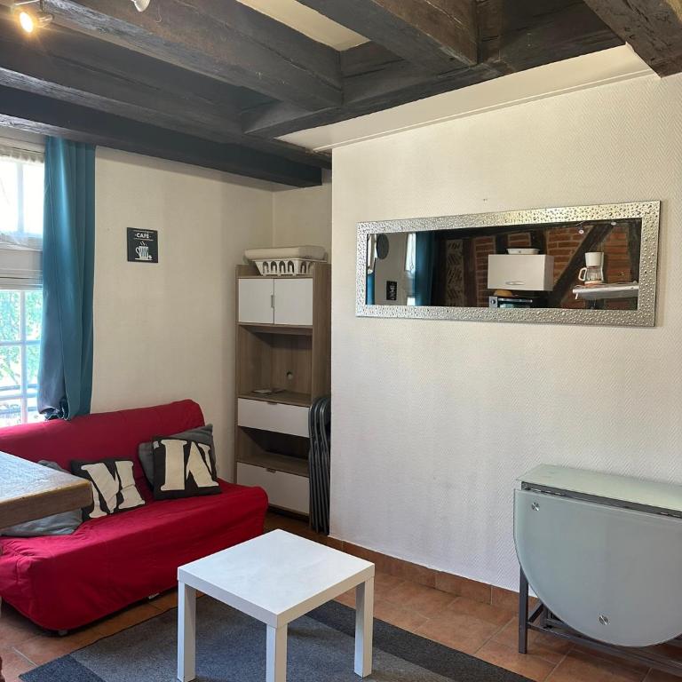Gîtes Place Plumereau de Tours - One-Bedroom Apartment with View - 11