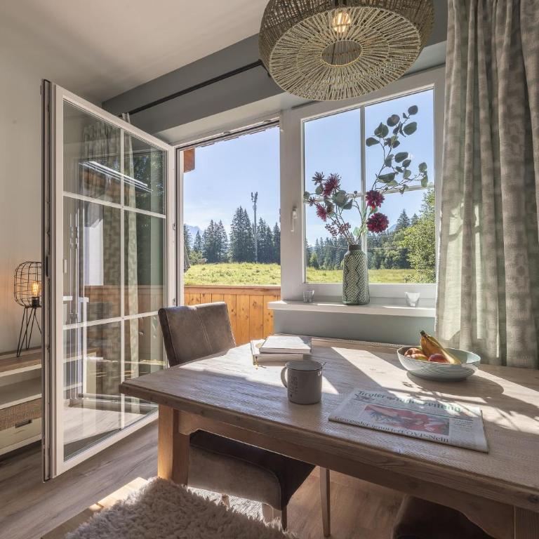 Feriendorf Wallenburg - Apartment mit 1 Schlafzimmer, Balkon und Bergblick - 5