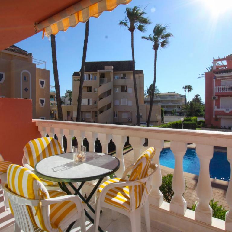 Los Jazmines con piscina a un paso del mar by costablancarent - Apartamento de 1 dormitorio - 4