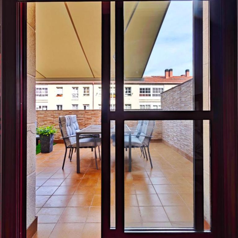 Piso céntrico Santiago de Compostela con terraza y parking - Apartamento de 2 dormitorios con terraza - 10