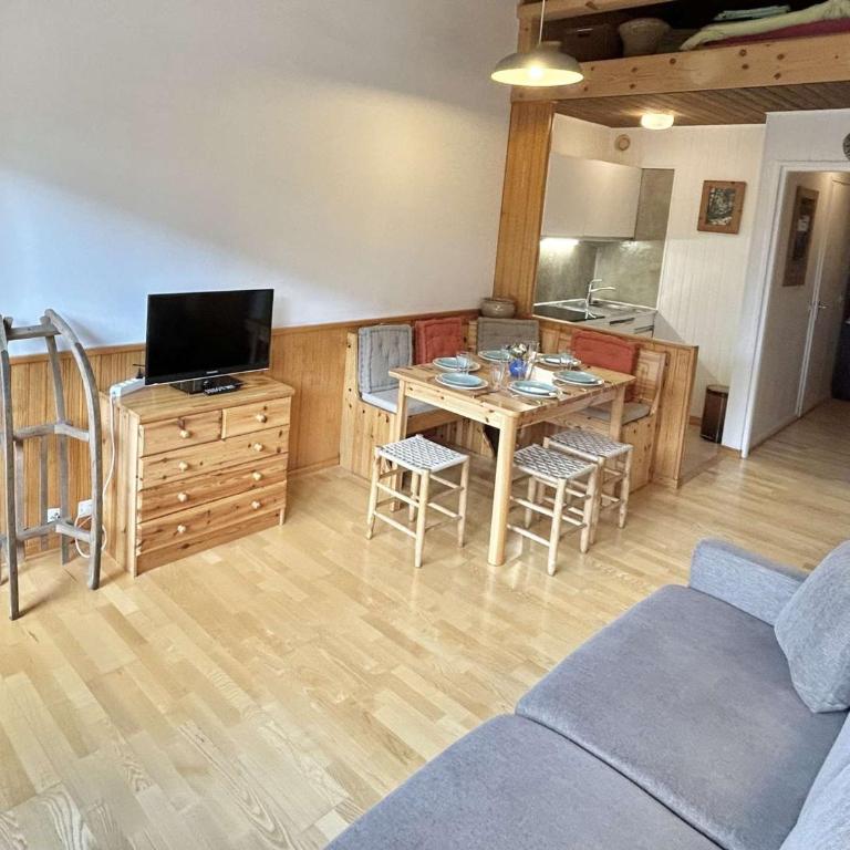 Studio + Alcôve 4 Couchages, Balcon, Parking, Skis - Proche Rochebrune, Megève - FR-1-597-168 - Studio - 1