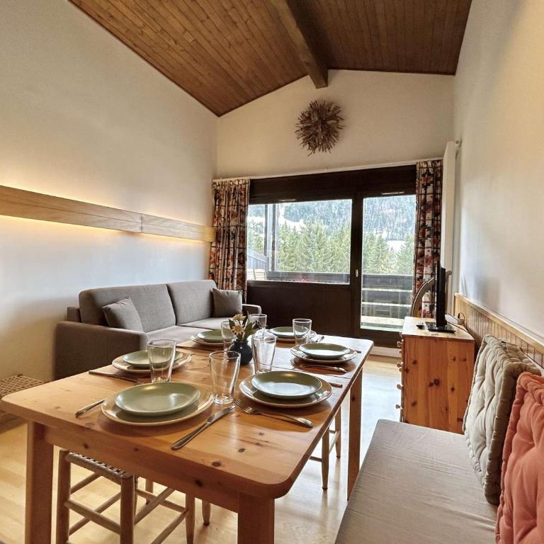 Studio + Alcôve 4 Couchages, Balcon, Parking, Skis - Proche Rochebrune, Megève - FR-1-597-168 - Studio - 9