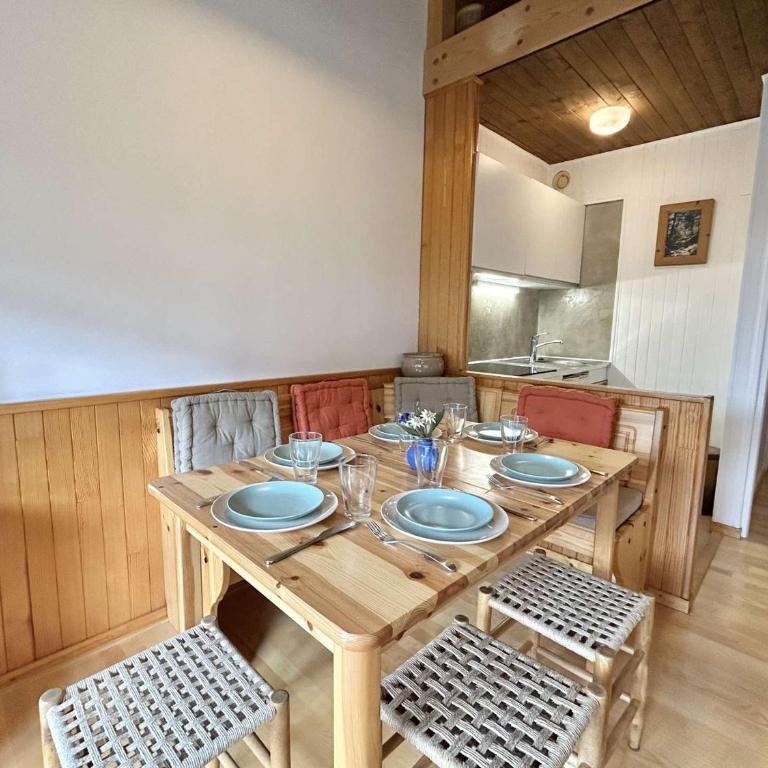 Studio + Alcôve 4 Couchages, Balcon, Parking, Skis - Proche Rochebrune, Megève - FR-1-597-168 - Studio - 10