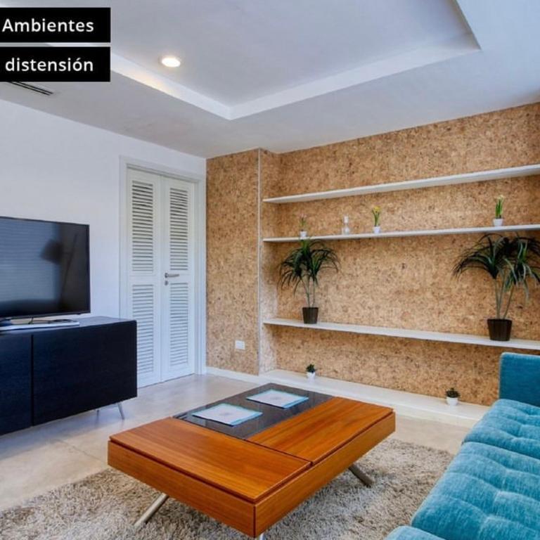 Depto en Eje Corporativo, Top en Altura piso 18 - Apartamento de 1 dormitorio - 50