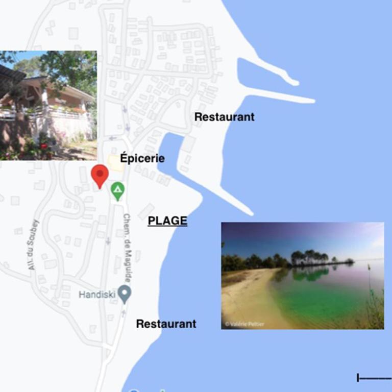 Maison du Lac avec plage privée - Maison 2 Chambres - 7