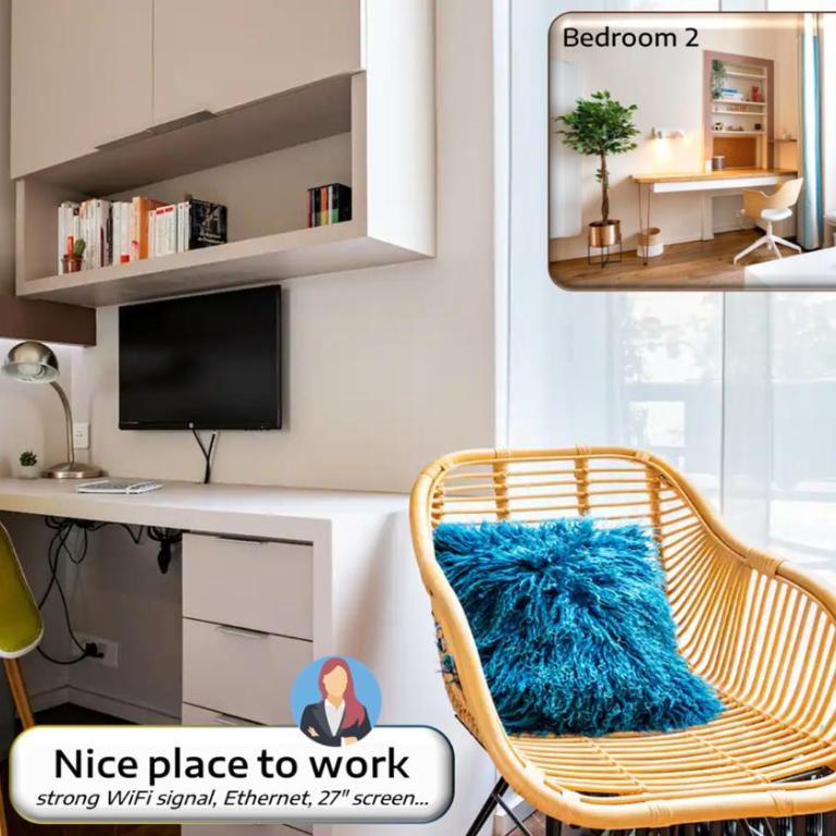 Vivez Paris en famille - 3 chambres by 93 LaF - Appartement 3 Chambres Deluxe - 32