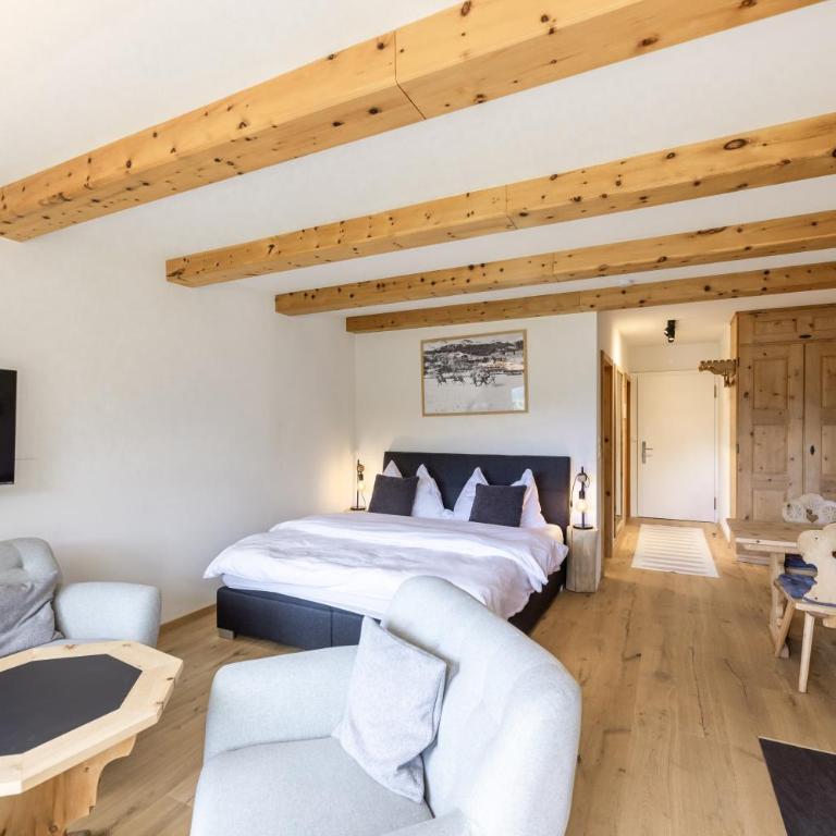 Charming Studio facing Piz Rosatsch - Apartment mit 1 Schlafzimmer - 1