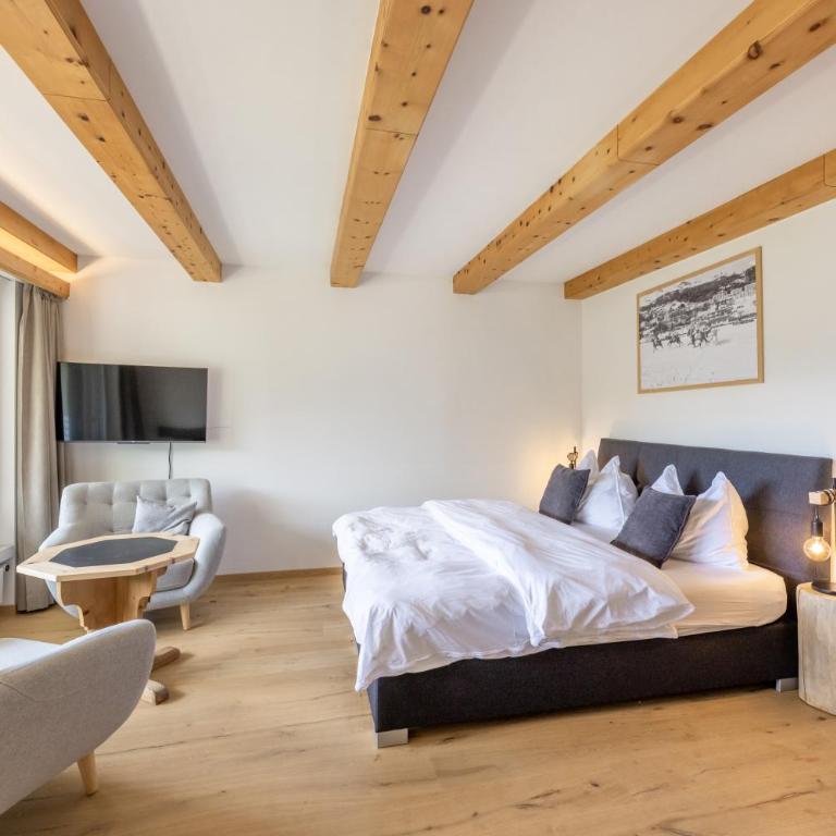 Charming Studio facing Piz Rosatsch - Apartment mit 1 Schlafzimmer - 5