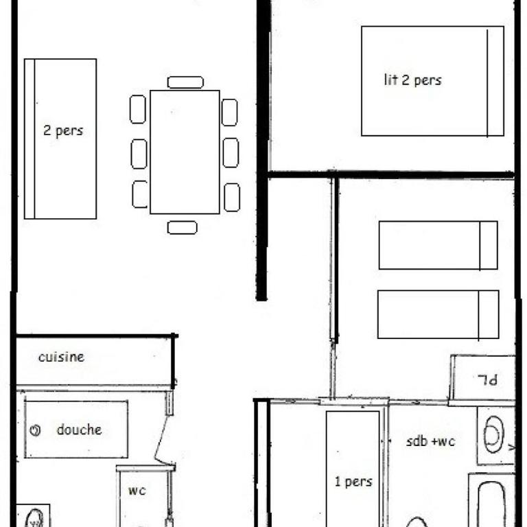 Résidence Le France - 3 pièces 6/7 pers - LE FRANCE - 524FR - PLAGNE CENTRE MAE-9174 - Apartment - 6