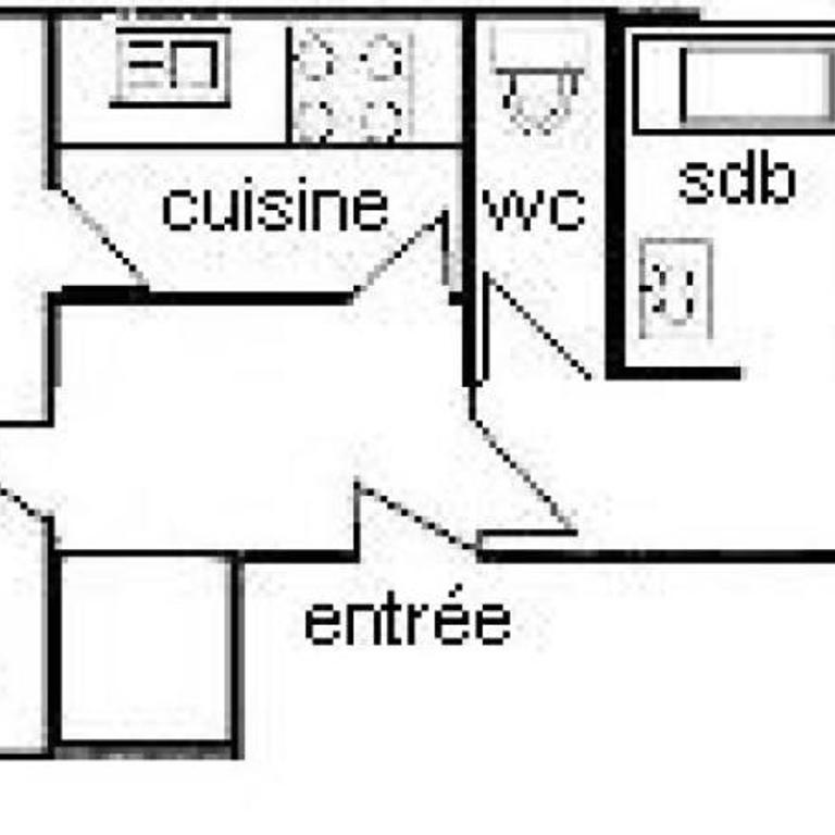 Résidence Le Ventoux - 3 Pièces 6/7 pers - WIFI - LE VENTOUX - 201VE - PLAGNE CENTRE MAE-9054 - Appartement - 2