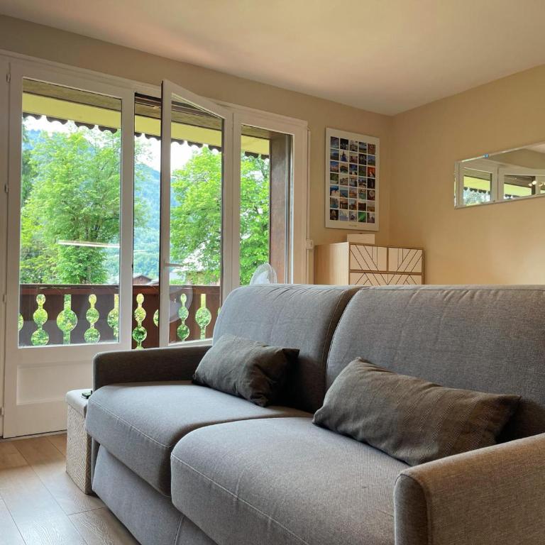 Studio rénové proche centre Samoëns avec balcon et proximité ski-bus - FR-1-624-159 - Studio - 4
