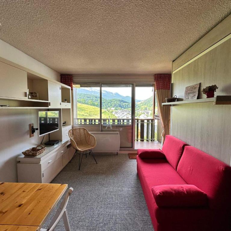 Studio à Villard-de-Lans, 4 pers, balcon, parking - FR-1-515-214 - Estudio - 2