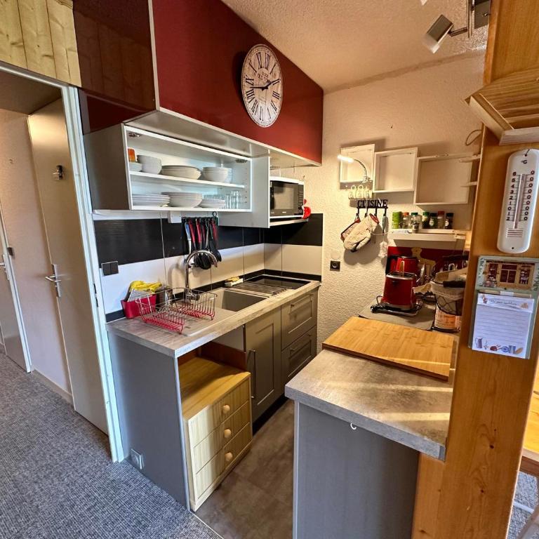 Studio à Villard-de-Lans, 4 pers, balcon, parking - FR-1-515-214 - Estudio - 4