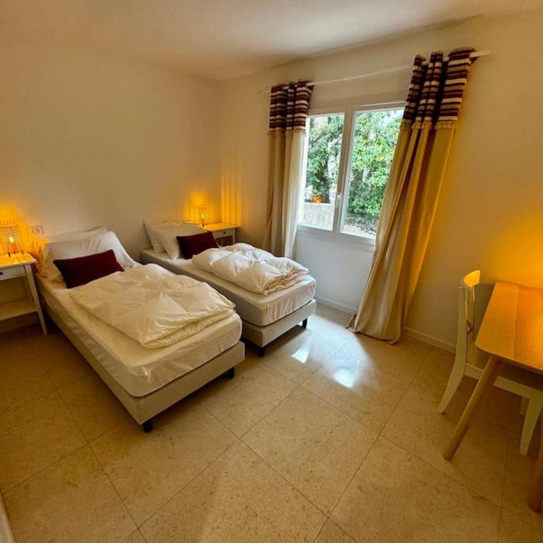 T3 avec jardin - mer, soleil et tout à pied - Two-Bedroom Apartment - 10