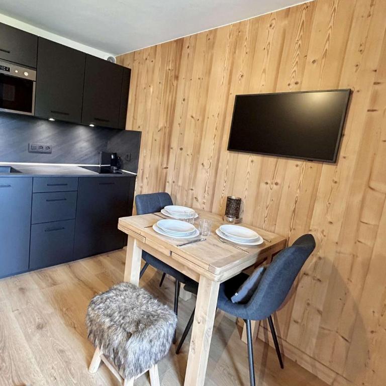 Charmant studio avec balcon exposé sud, casier à skis et parking, proche des pistes à Demi-Quartier - FR-1-597-175 - Appartement - 8