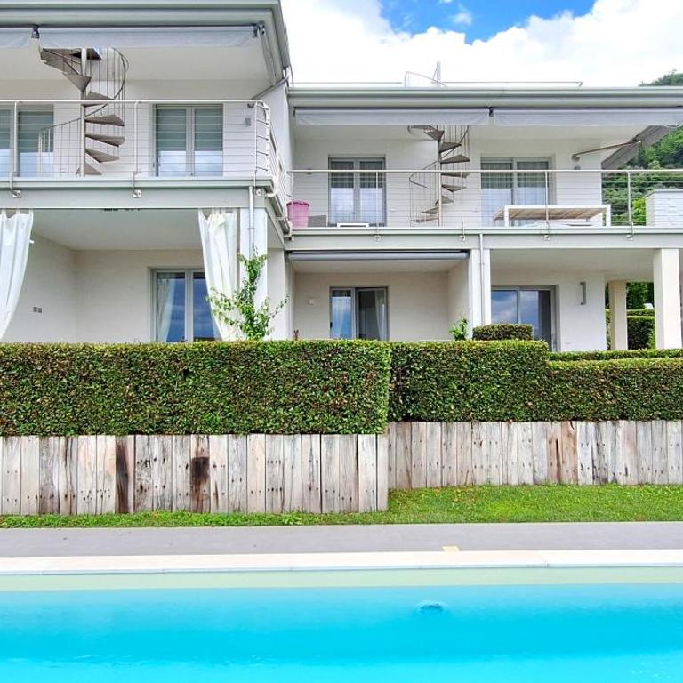 Residence Olivi - Panorama Lake View, Pool, Terrace, Garden, Wifi - Appartamento con 1 Camera da Letto - 12