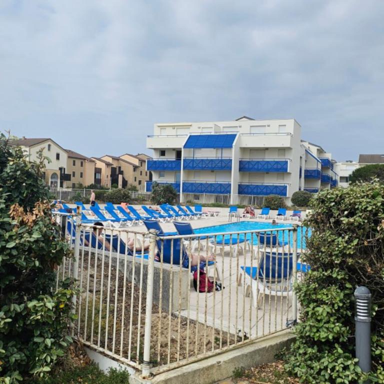 Lacanau, Résidence Bleu Marine, appartements 2e étage, exceptionnels car balcon face et vue océan avec piscine ! Et avec parking réservé - One-Bedroom Apartment - 11