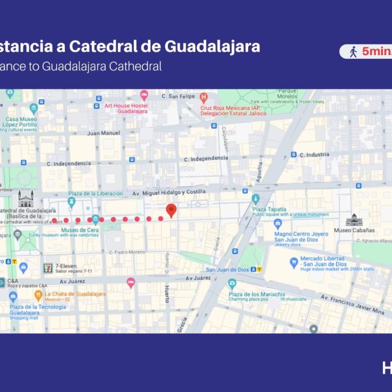 New Apt in Centro GDL Near Cathedral & Attractions - Apartment - 3