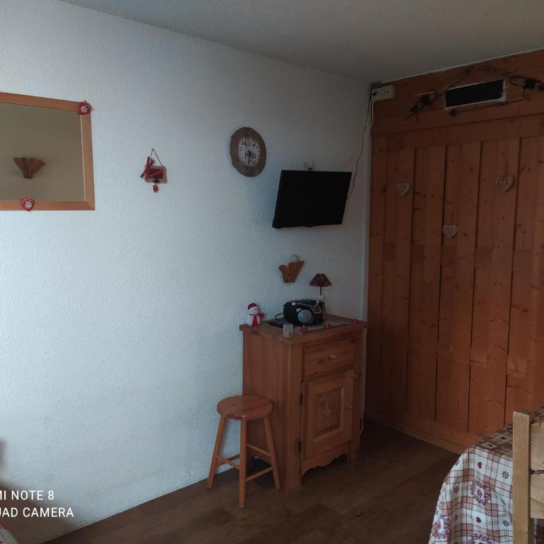 Arcs 1800 Belles Challes Studio 5 personnes - Studio mit Bergblick - 5