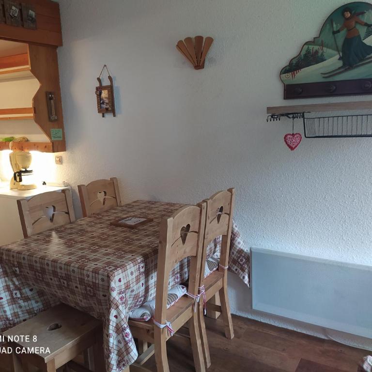Arcs 1800 Belles Challes Studio 5 personnes - Studio mit Bergblick - 13
