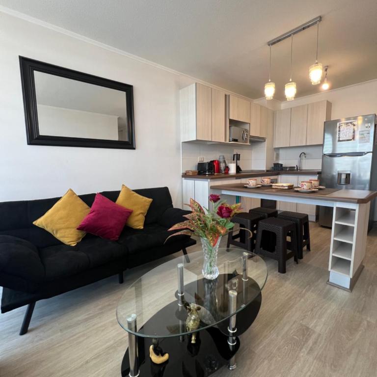 Cómodo departamento a pasos de la playa - Two-Bedroom Apartment - 19