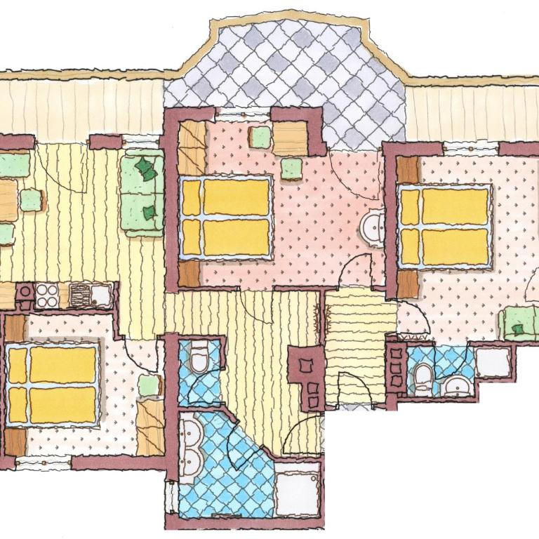 Appartements Wirnsperger - Apartment mit 4 Schlafzimmern - 13