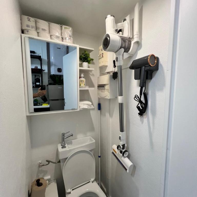 PARIS BASTILLE BERCY GARE DE LYON CHAMBRE CLIMATISEE 9m2 idéal 1 pers ,max 2 pers - Appartement 1 Chambre - 19