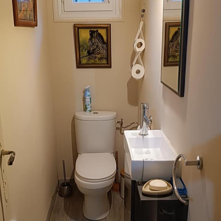 Hébergement indépendant avec parking privé dans villa 6V3APT - Appartement 1 Chambre - 8