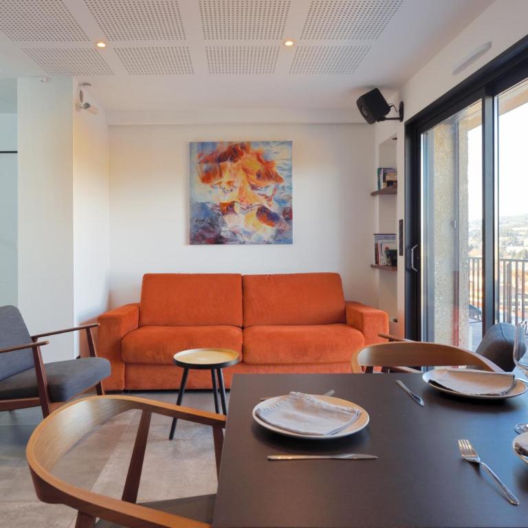 Aix Rooftop Appartement T2 Luxe 5 étoiles - hypercentre Rotonde - Terrasse - Vue - Parking - Apartment mit 1 Schlafzimmer - 8