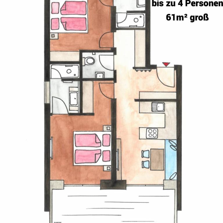 Der Wenger - Apartment mit 2 Schlafzimmern - 3